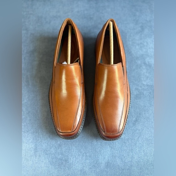 Clarks Cosgrove Free Loafer Men’s SZ 10M Brown Leather Slip On Comfort Shoe New main image 8